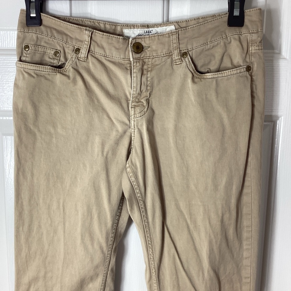 LOGG Classic Beige Straight Leg Jeans